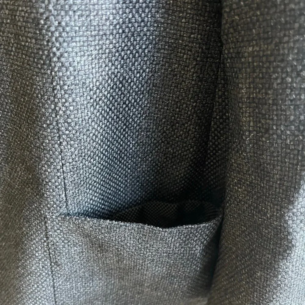 Giorgio Armani Men's Dark Grey Upton Jacket Blazer Size 40R Made in Italy